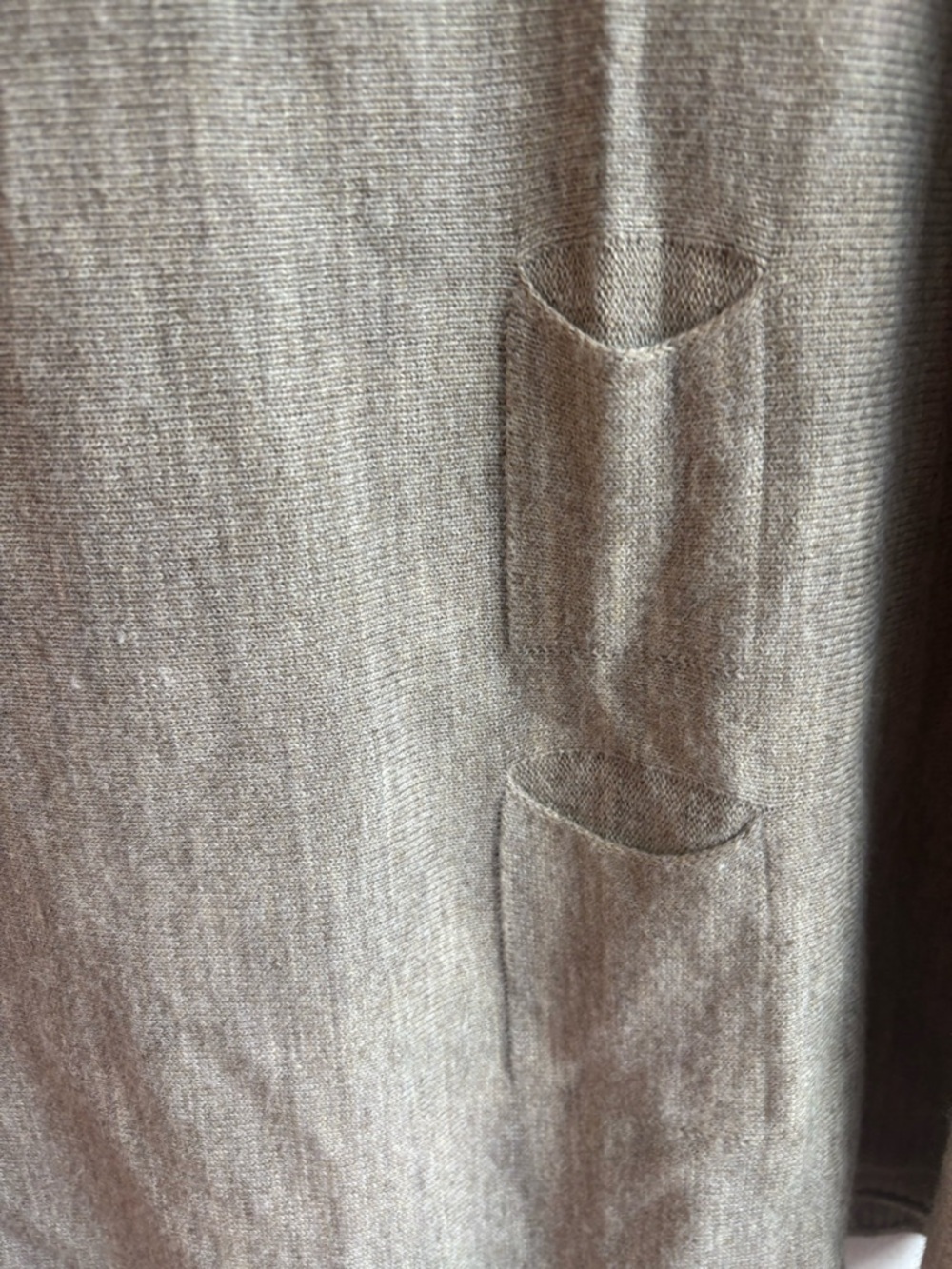 MerSea Catalina Sweater in Driftwood light brown. - Picture 3 of 7